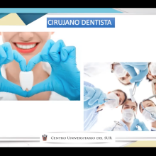 Una mirada al CUSur 2021B, Cirujano dentista