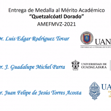 Medalla al Mérito Académico “Quetzalcóatl Dorado”