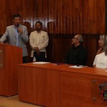 Foto 3. Nota Reconoce CUSur al Dr. Vicente Preciado Zacarías, Maestro Emérito de la UdeG