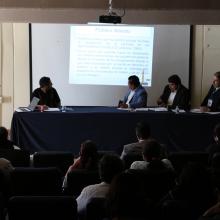 Foto 3. Nota Presentan 30 proyectos de investigación en el Coloquio de la maestría en Derecho