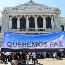 Foto 3. Nota Universitarios se unen para exigir paz y justicia