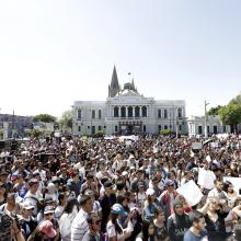 Foto 4. Nota Universitarios se unen para exigir paz y justicia
