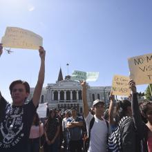 Foto 8. Nota Universitarios se unen para exigir paz y justicia