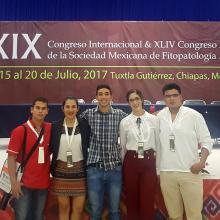 Foto 3. Nota Estudiantes participan en Congreso Internacional de Fitopatología