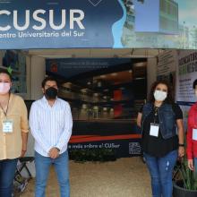 Mostrador CUSur en Expo Agrícola Jalisco 2021