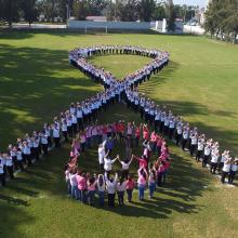 Foto 1. Nota CUSur conmemora el Día mundial de lucha contra el cáncer de mama