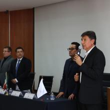 Foto 1. Nota Recibe CUSur Primer Encuentro Internacional de Estudiantes de Posgrado México-Colombia