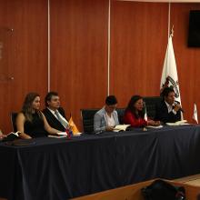 Foto 2. Nota Recibe CUSur Primer Encuentro Internacional de Estudiantes de Posgrado México-Colombia