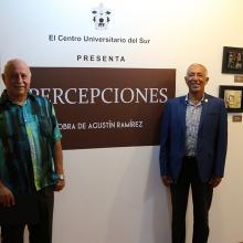 Foto 1. Nota Percepciones de Agustín Ramírez en exposición en Casa del Arte