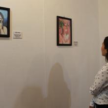 Foto 1. Nota Cristina Meza expone su obra en Casa del Arte