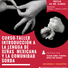 Foto única. Nota Invita CUSur a curso taller sobre Lengua de Señas Mexicana y la comunidad sorda