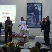 Foto 1. Nota Jaime Romero recibe Premio del Concurso Nacional de Cuento Juan José Arreola