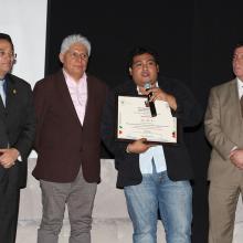 Foto 4. Nota Con entrega del Premio Hugo Salcedo concluye TeatroSur 2018