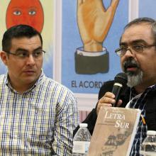 Foto 3. Nota Presentan Letra sur de Ricardo Sigala, compilación de textos de periodismo cultural 