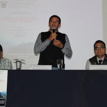 Foto 2. Nota Universitarios presentan texto sobre la protección del parque Las Peñas-Los Ocotillos