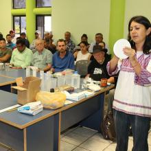Foto 1. Nota Con más de 80 participantes inicia taller Salud del suelo y cromatografía