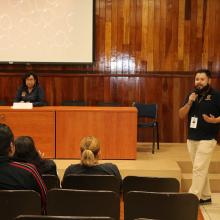 Foto 4. Nota Recibe CUSur a estudiantes de la UNAM 