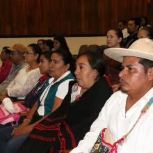 Capacitación sobre derechos y cultura indígena