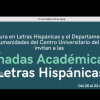 Inauguración Jornadas de Letras Hispánicas