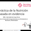 Conferencia La práctica de la nutrición basada en evidencia