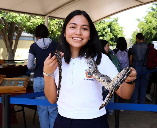 CUSur fue sede de la colección biológica itinerante del CUCosta que promueve la conciencia ambiental